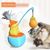 Pawzy Jouet interactif chat - Baguette, gobelet & balle stimulante