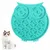 Pawzy Tapis de léchage Hibou pour chien et chat