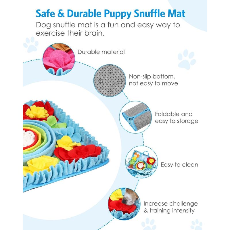 Pawzy Tapis interactif chien - Stimulation mentale