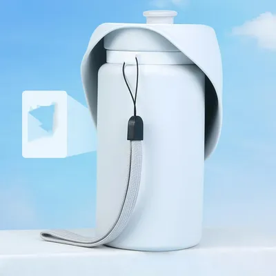 Pawzy Bouteille eau silicone - Pliable pour chien (550ml)