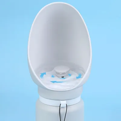 Pawzy Bouteille eau silicone - Pliable pour chien (550ml)