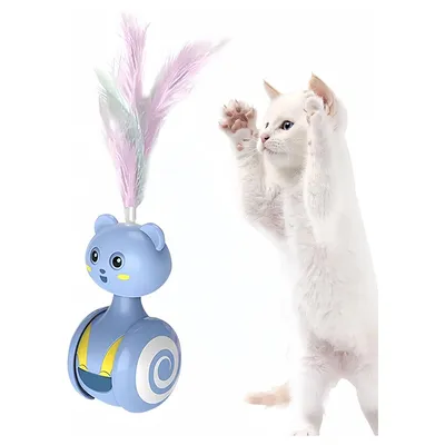 Pawzy Jouet anti - ennui en forme d'ovni pour chat