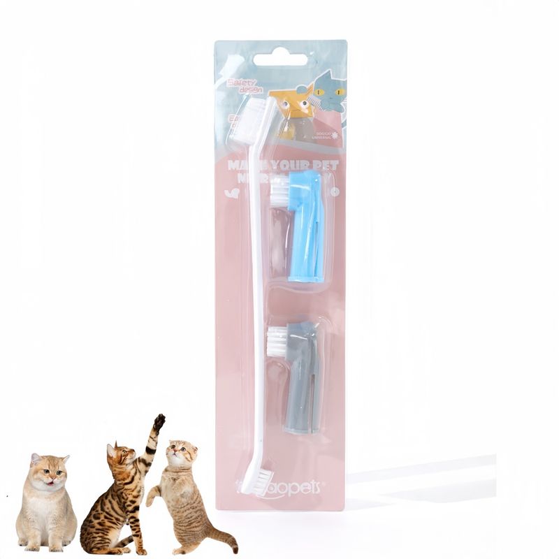 Pawzy Kit de nettoyage dentaire pour animaux