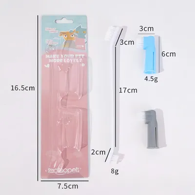 Pawzy Kit de nettoyage dentaire pour animaux