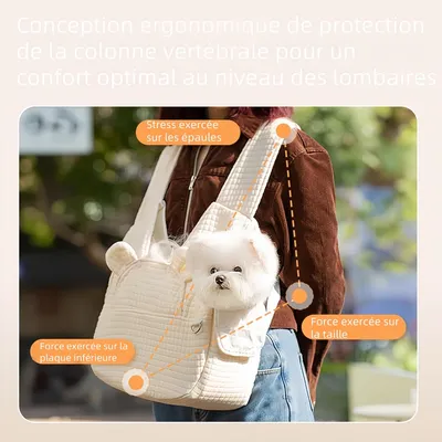 Pawzy  Écharpe de transport pour chien et chat