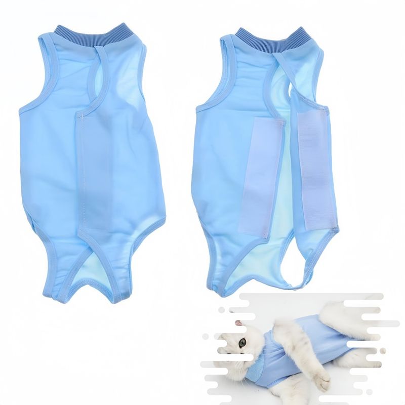 Pawzy Combinaison de convalescence pour chat