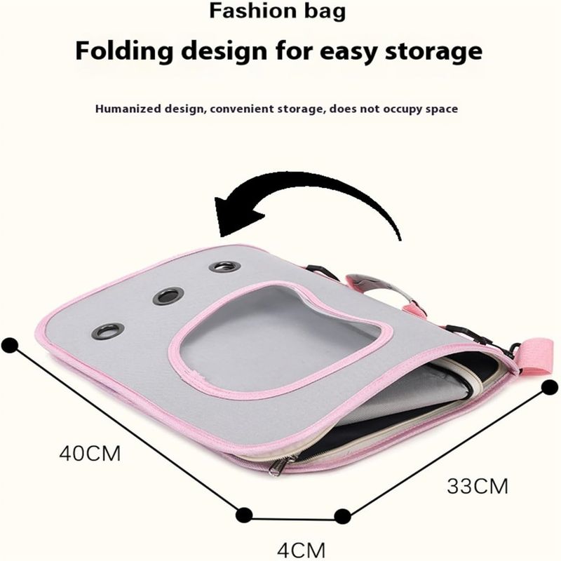 Pawzy Sac à chat portatif et pliable