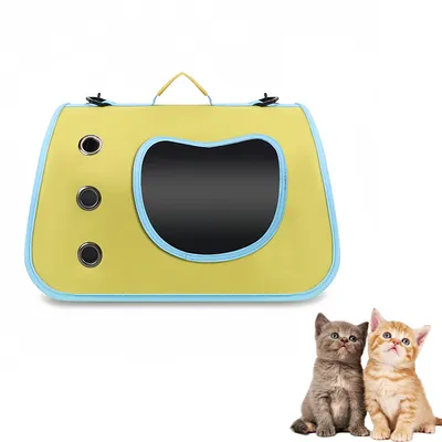 Pawzy Sac à chat portatif et pliable