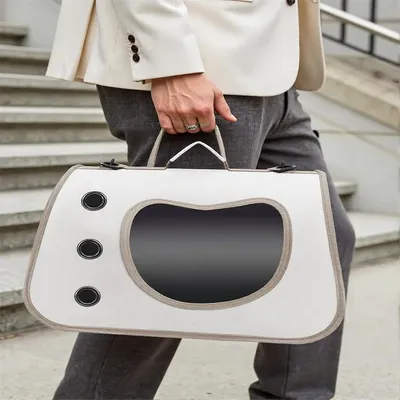 Pawzy Sac à chat portatif et pliable