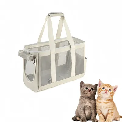 Pawzy Sac à chat respirant pour l'été