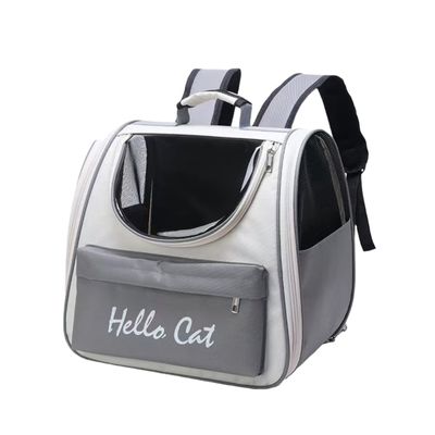Pawzy Sac à dos transport chat - Fenêtre aérée & extensible