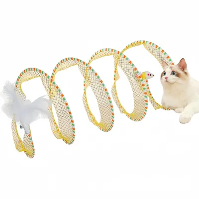 Pawzy Tunnel Pliable – Jouet pour Chat Pawzy Tunnel Pliable – Jouet pour Chat