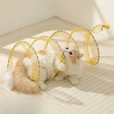 Pawzy Tunnel Pliable – Jouet pour Chat