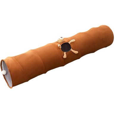 Pawzy Jouet tunnel pour chat - Durable avec trous stimulants