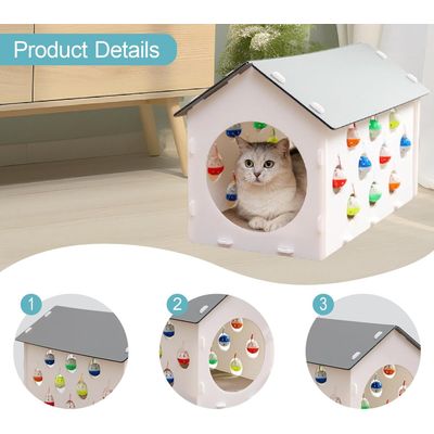 Pawzy Niche + griffoir - Espace repos pour chat