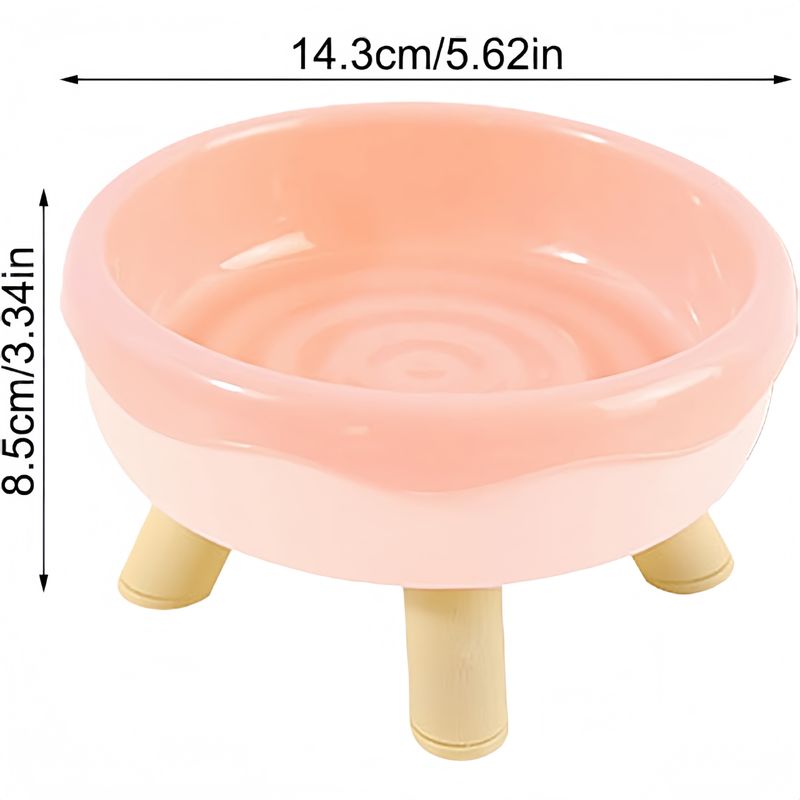 Pawzy Gamelle inclinée donut pour chat - Anti-refoulement & antidérapante