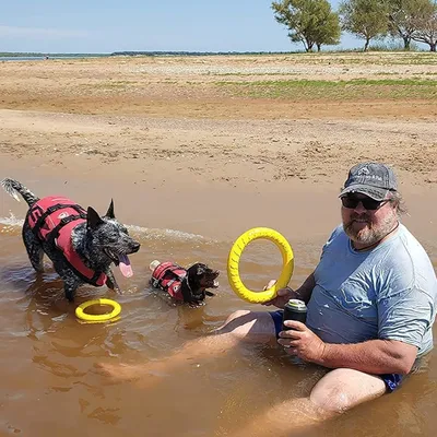 Pawzy Anneau de traction pour jouet pour chien