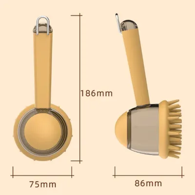 Pawzy Brosse de bain pour chats et chiens