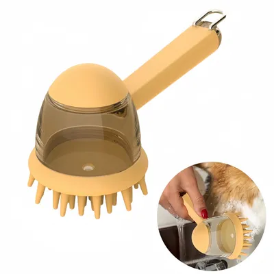 Pawzy Brosse de bain pour chats et chiens