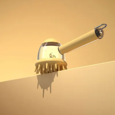 Pawzy Brosse de bain pour chats et chiens