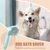 Pawzy Brosse toilettage longue - Pour bain et massage canin