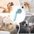 Pawzy Brosse toilettage longue - Pour bain et massage canin
