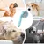 Pawzy Brosse toilettage longue - Pour bain et massage canin