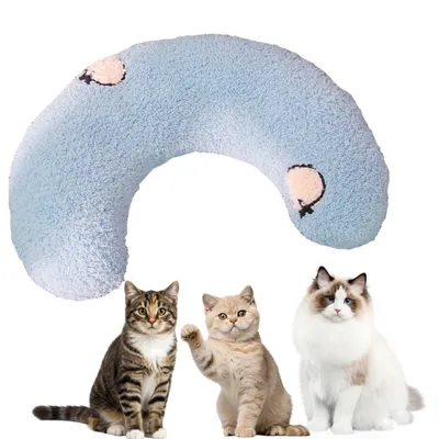 Pawzy Oreiller en forme de U pour chat