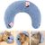 Pawzy Oreiller en forme de U pour chat