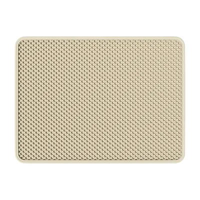 Pawzy Alfombra panal para arenero - EVA impermeable (60x35cm, beige) Pawzy Alfombra panal para arenero - EVA impermeable (60x35cm, beige)