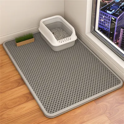 Pawzy Tapis de litière pour chat 60×35CM Pawzy Tapis de litière pour chat 60×35CM