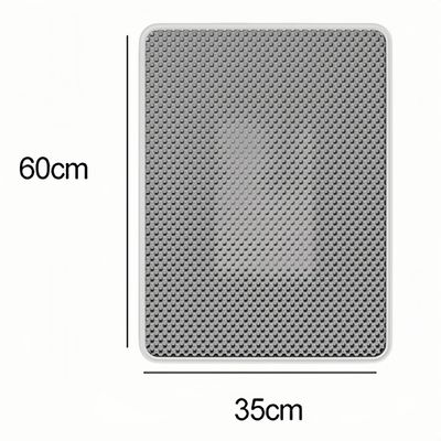 Pawzy Tapis de litière pour chat 60×35CM