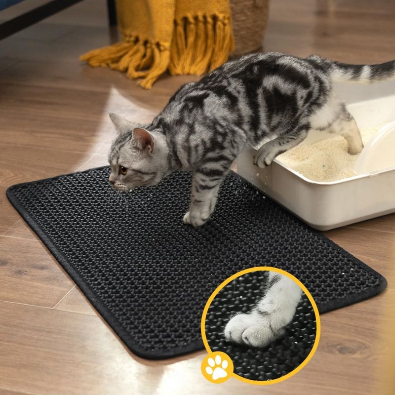 Pawzy Tapis de litière pour chat