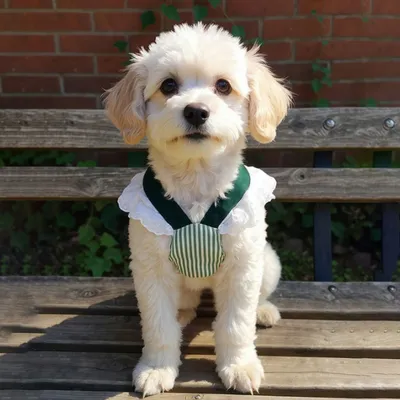 Pawzy Harnais et laisse pour chien Rayures vertes