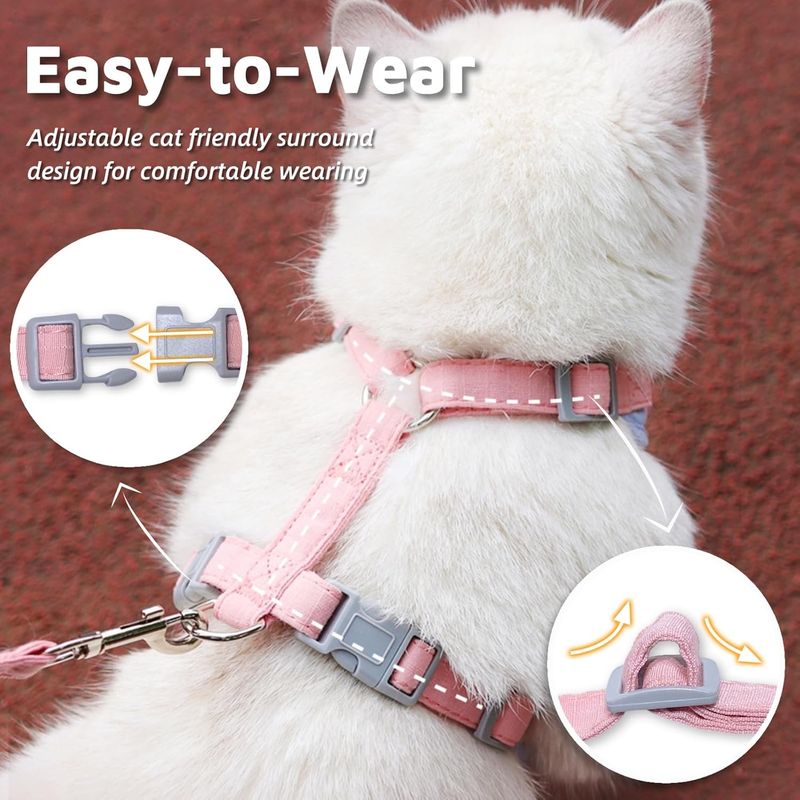 Pawzy Harnais Sécuritaire pour Chat
