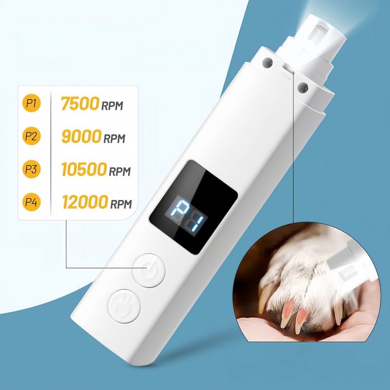 Pawzy Broyeur à ongles pour animaux de compagnie