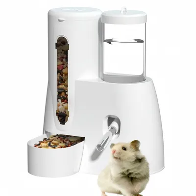 Pawzy Mangeoire-abreuvoir 2 en 1 pour petits animaux Pawzy Mangeoire-abreuvoir 2 en 1 pour petits animaux