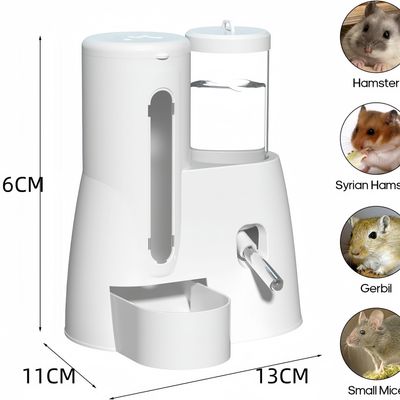 Pawzy Mangeoire-abreuvoir 2 en 1 pour petits animaux