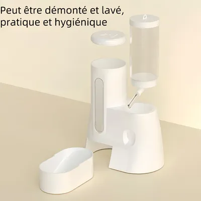 Pawzy Mangeoire-abreuvoir 2 en 1 pour petits animaux Pawzy Mangeoire-abreuvoir 2 en 1 pour petits animaux