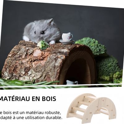 Pawzy Pont  en bois pour petits animaux