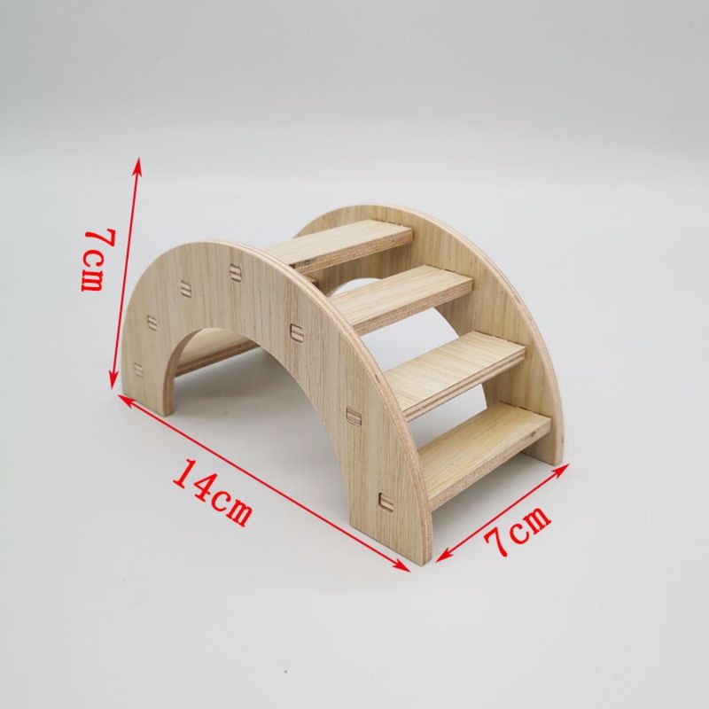 Pawzy Pont  en bois pour petits animaux