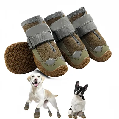Pawzy Chaussures pour chien en maille respirante