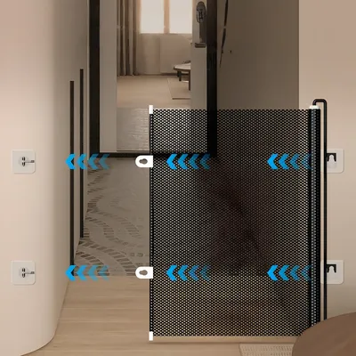 Pawzy Barrière adaptée aux chats et aux chiens