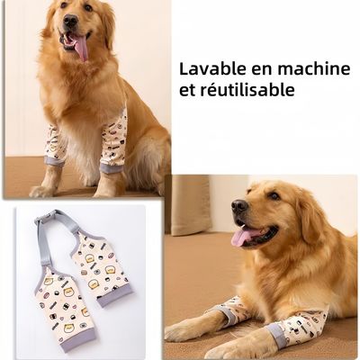Pawzy Manchon de récupération pour attelle de patte avant de chien
