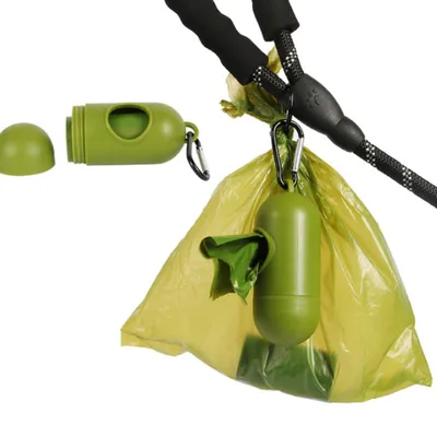 Pawzy Dispensateur et sacs à crottes pour chien