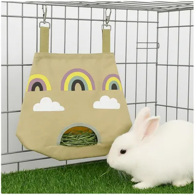 Pawzy Mangeoire à foin pour petits animaux