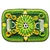 PawzyTapis olfactif pour chien 75x50cm - Stimulation naturelle verte