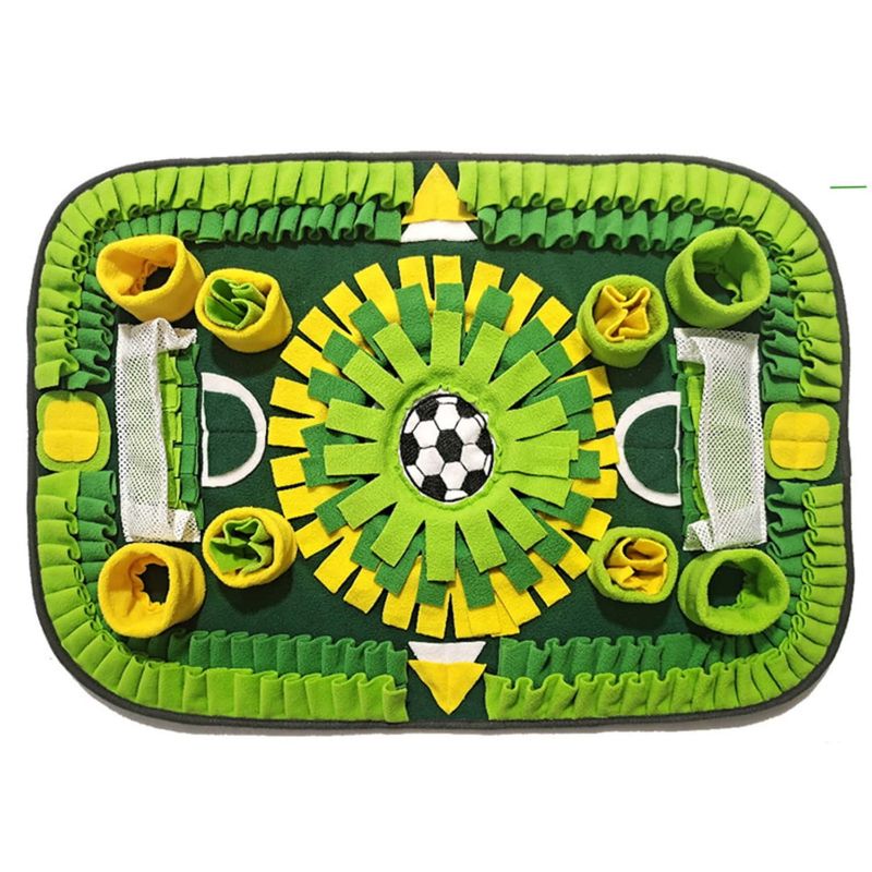 PawzyTapis olfactif pour chien 75x50cm - Stimulation naturelle verte