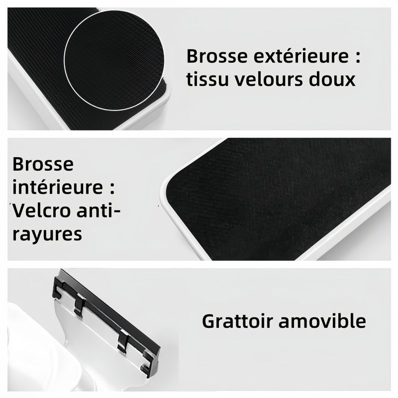 Pawzy Nettoyeur magnétique pour aquarium