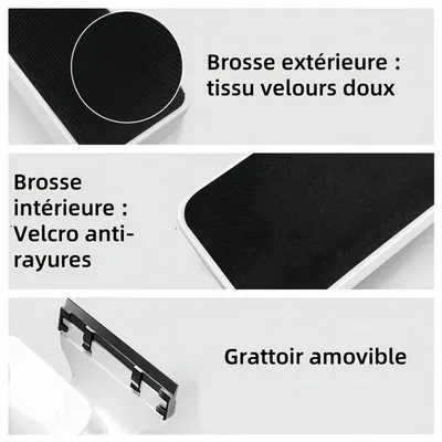 Pawzy Nettoyeur magnétique pour aquarium